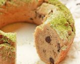 抹茶シュガー小豆パウンドケーキ作り方8写真