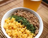 私流炒り卵の作り方 ♪ひき肉も(^o^)作り方5写真