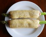 アスパラの和風鶏ひき肉ロール作り方6写真