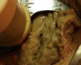 簡単ピーマンのイカ詰め照り焼き風作り方4写真
