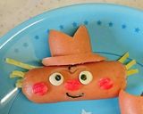 キャラ弁♪ウインナーの焼きそばパンマン作り方7写真