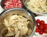 簡単♬牛肉と根菜の味噌ケチャ煮込み♡作り方1写真