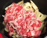 簡単♬牛肉と根菜の味噌ケチャ煮込み♡作り方3写真