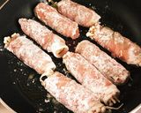照り照り♡豚肉の野菜巻き作り方4写真