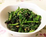 甘酒でほうれん草の胡麻和え作り方3写真