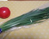 ベジ♪ニラとトマトのスタミナ和え作り方1写真