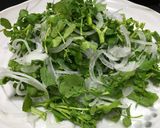 緑のお野菜大好き！クレソンサラダ作り方2写真