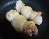 照り焼き味チャーシュー風✿鶏もも肉ロール作り方4写真