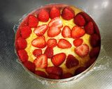 苺たっぷりストロベリーレアチーズケーキ作り方14写真