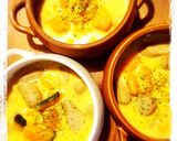 甘〜い♡カボチャコーンクリームスープ作り方9写真