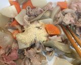 豚こまと根菜のとろみ煮作り方4写真