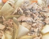 豚こまと根菜のとろみ煮作り方5写真
