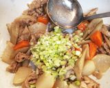 豚こまと根菜のとろみ煮作り方7写真