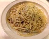 旨味凝縮☆マテ貝のバターガーリックパスタ作り方5写真