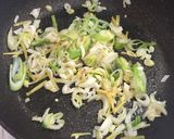 うる旨♡ゴボウの和風クリームパスタ作り方6写真