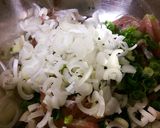 アジのたたき丼。作り方3写真