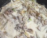 うる旨♡ゴボウの和風クリームパスタ作り方8写真