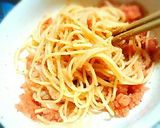 温玉いか明太子パスタ作り方4写真