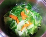 ヘルシーこんにゃく入りスープパスタ作り方1写真