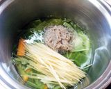 ヘルシーこんにゃく入りスープパスタ作り方2写真
