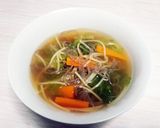 ヘルシーこんにゃく入りスープパスタ作り方3写真