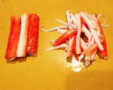 食感が美味！子メロンとかにかまの酢の物作り方5写真