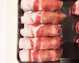 ☆豚しゃぶ肉の野菜巻きフライ☆作り方4写真