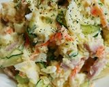 電子レンジ圧力鍋でポテトサラダ作り方7写真