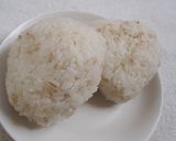 息子宛⑰「簡単海苔パリパリおにぎり」作り方1写真