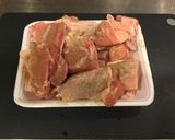 簡単・鶏もも肉のニラ玉のっけ作り方1写真