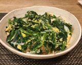 簡単・鶏もも肉のニラ玉のっけ作り方7写真
