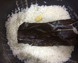 俺流！塩鮭と塩えんどう豆の炊き込みごはん作り方2写真