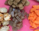 しらすとホタテの炊き込みご飯作り方1写真