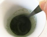 ヘルシーでほっこり♡自分で作る抹茶豆乳作り方2写真