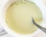 ヘルシーでほっこり♡自分で作る抹茶豆乳作り方3写真