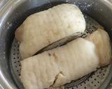 豚バラブロックの生姜蒸し作り方4写真