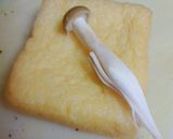 ネギとしめじの豚揚げ巻き作り方1写真