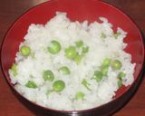 グリンピースの豆ごはん作り方4写真