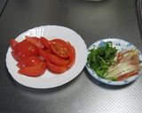 暑い季節にピッタリ☆カツオのサラダ仕立て作り方3写真