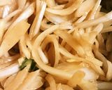 焼きうどん簡単ふっくら♪醤油オイスター味作り方7写真