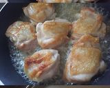 蜂蜜塩レモンクリームチーズソースチキン作り方5写真