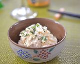 ササミのふんわり白和えオリーブオイル風味作り方6写真
