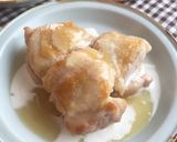 蜂蜜塩レモンクリームチーズソースチキン作り方7写真