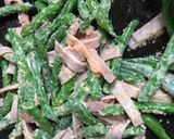 簡単！インゲン豆のたらこマヨ炒め作り方3写真