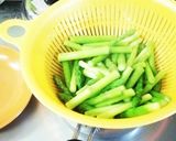 筋が気にならない☆アスパラ豚バラ巻き作り方5写真
