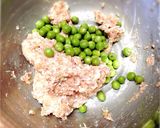 豆腐とグリーンピース入りチキンボール作り方4写真