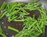 ☆空芯菜のオイスターソース炒め☆作り方3写真