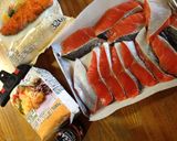 粉チーズ入り衣でコクうまサケフライ♡作り方1写真