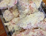 粉チーズ入り衣でコクうまサケフライ♡作り方3写真