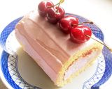 コンフィチュールでイチゴのロールケーキ作り方14写真